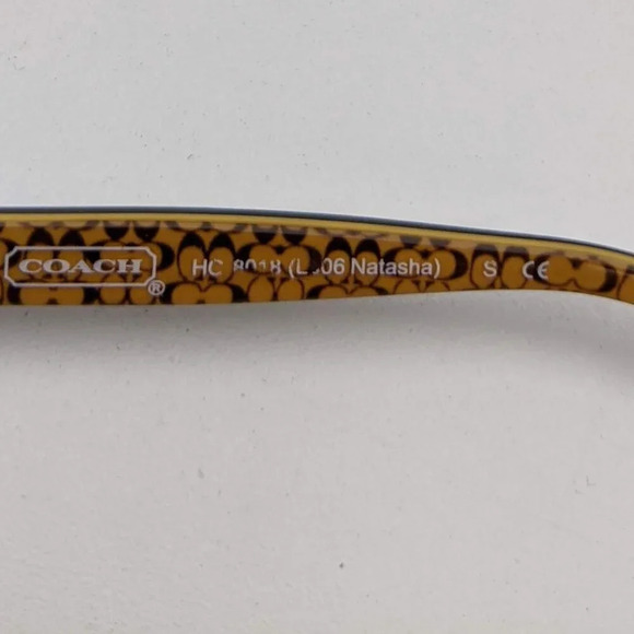 🕶️Frame only! Coach HC8018 Natasha Sunglasses 60/16 130 /YHG153🕶️​ - Picture 3 of 6